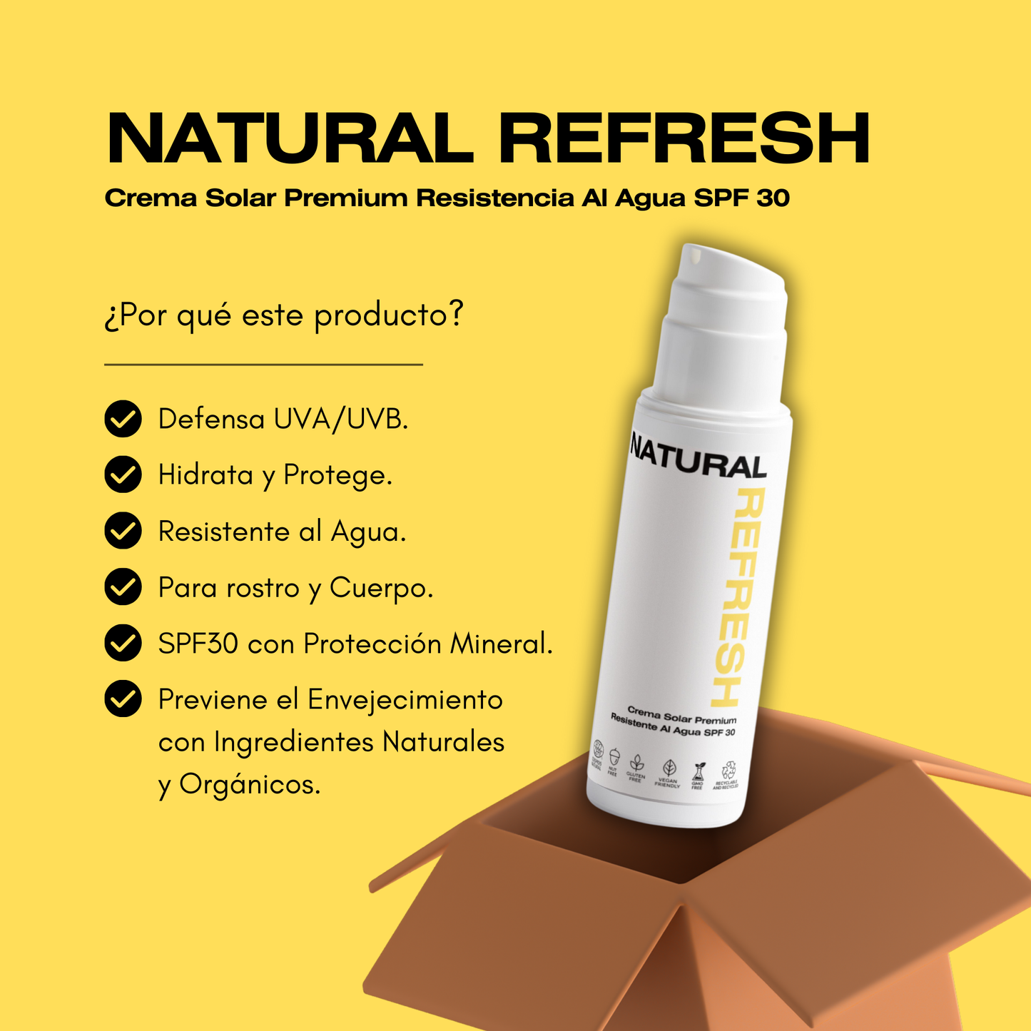 Premium Water Resistant Sunscreen SPF30